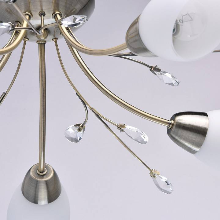 Потолочная люстра MW-Light Нежность 5 ламп 356012905