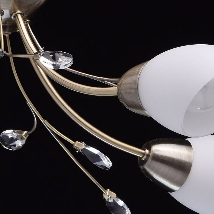 Потолочная люстра MW-Light Нежность 5 ламп 356012905