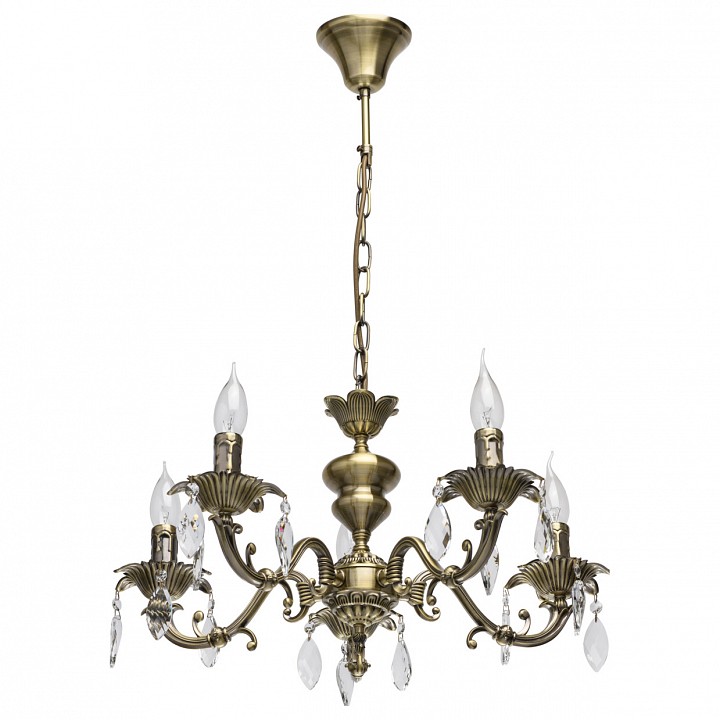 Подвесная люстра MW-Light Аврора 5 ламп 371016305