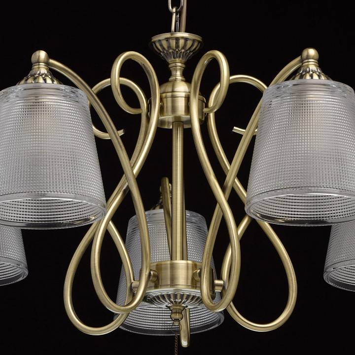 Подвесная люстра MW-Light Моника 10 5x60 Вт E14 372013205