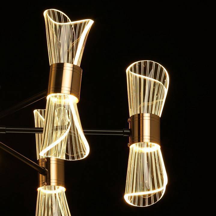 Люстра на штанге De City Оскар 7x40 Вт E14 510013907