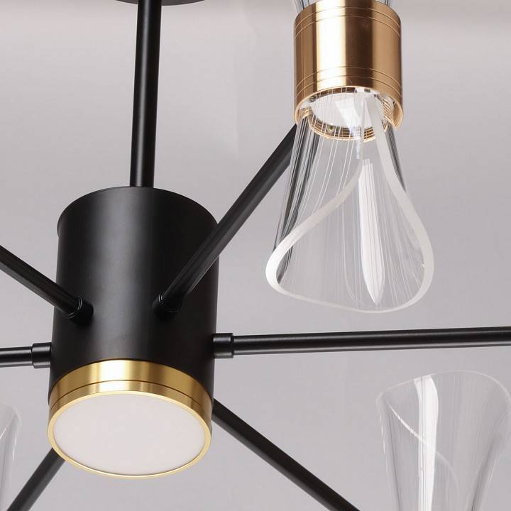 Люстра на штанге De City Оскар 7x40 Вт E14 510013907