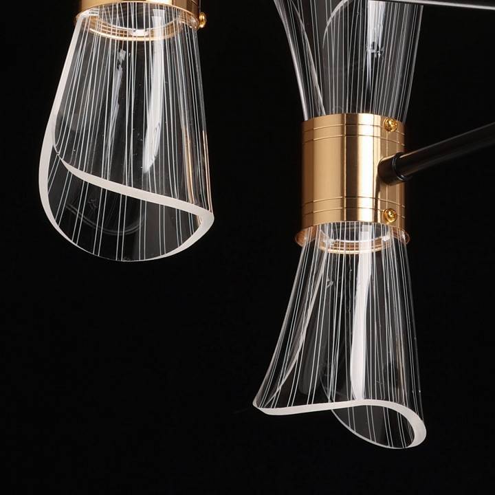 Люстра на штанге De City Оскар 7x40 Вт E14 510013907