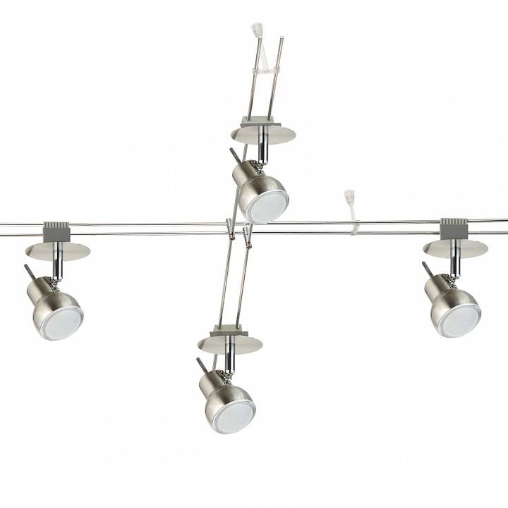 Комплект трековой системы DeMarkt Трек-система 5 спотов черный 550011605