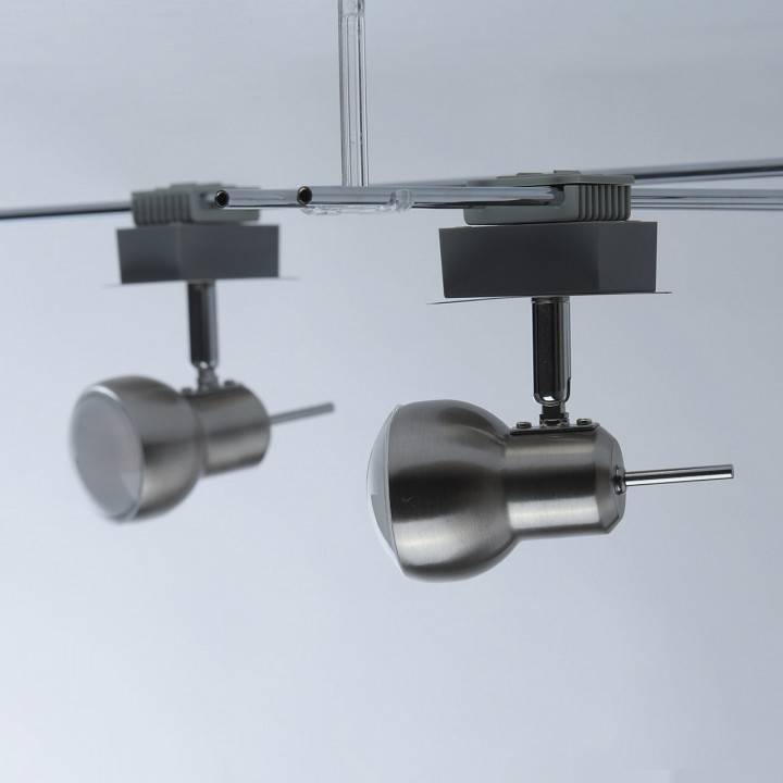 Комплект трековой системы DeMarkt Трек-система 5 спотов черный 550011605