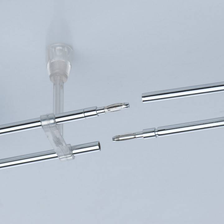 Комплект трековой системы DeMarkt Трек-система 5 спотов черный 550011605