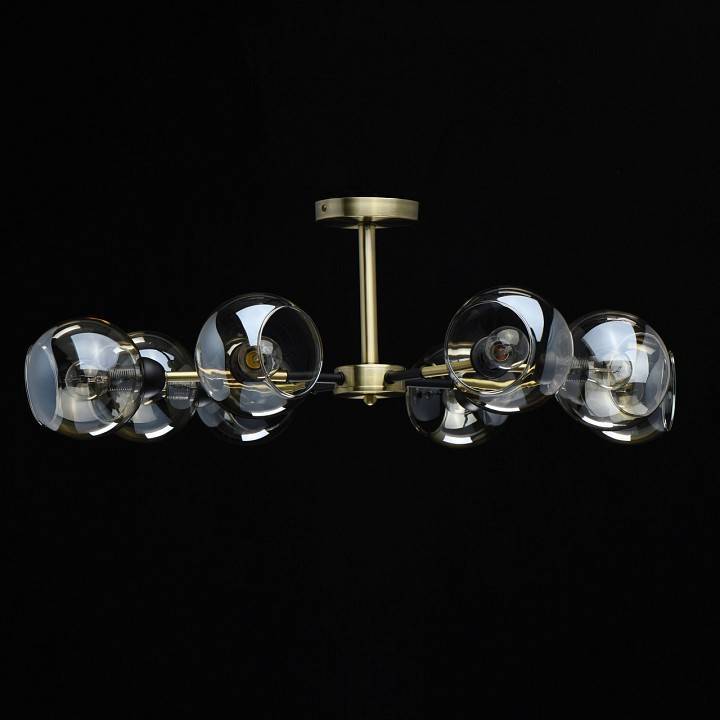 Люстра потолочная DeMarkt Гамбург 8x60 Вт E14 605014208