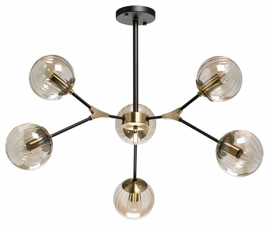 Люстра на штанге DeMarkt Гамбург 6х60Вт E27 605016206