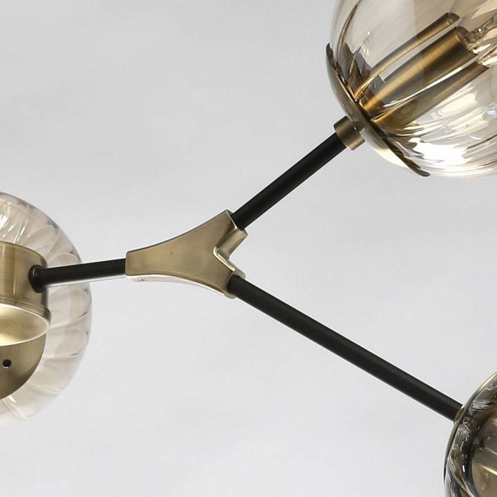 Люстра на штанге DeMarkt Гамбург 6х60Вт E27 605016206