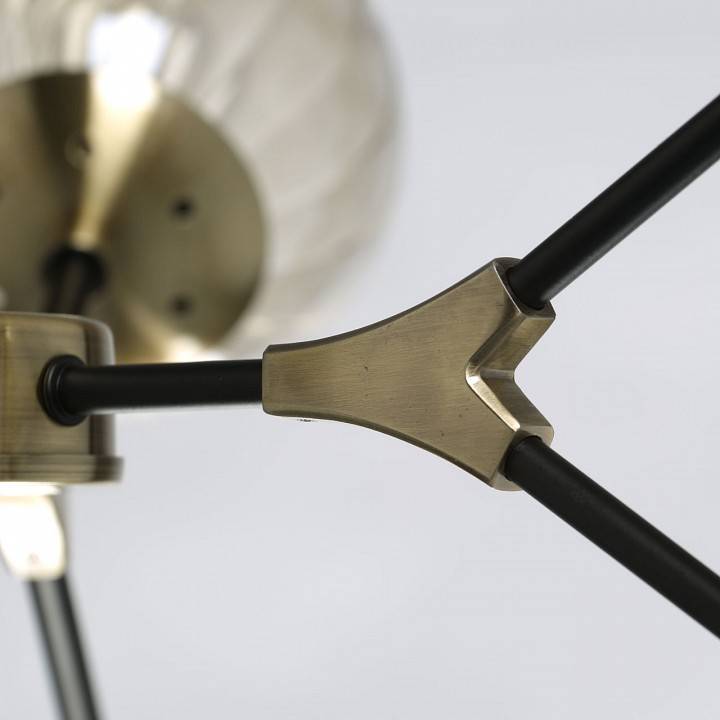 Люстра на штанге DeMarkt Гамбург 6х60Вт E27 605016206