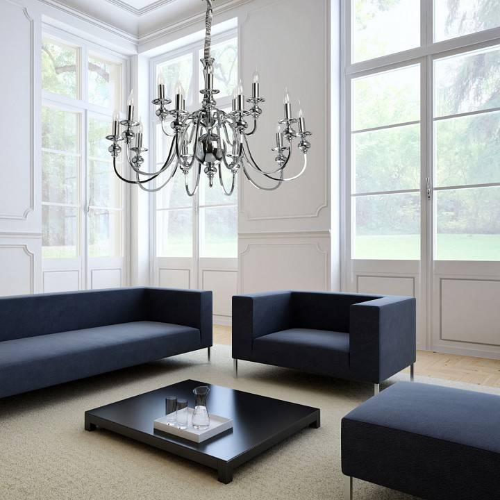 Подвесная люстра MW-Light Консуэлло 15x40 Вт E14 614013915