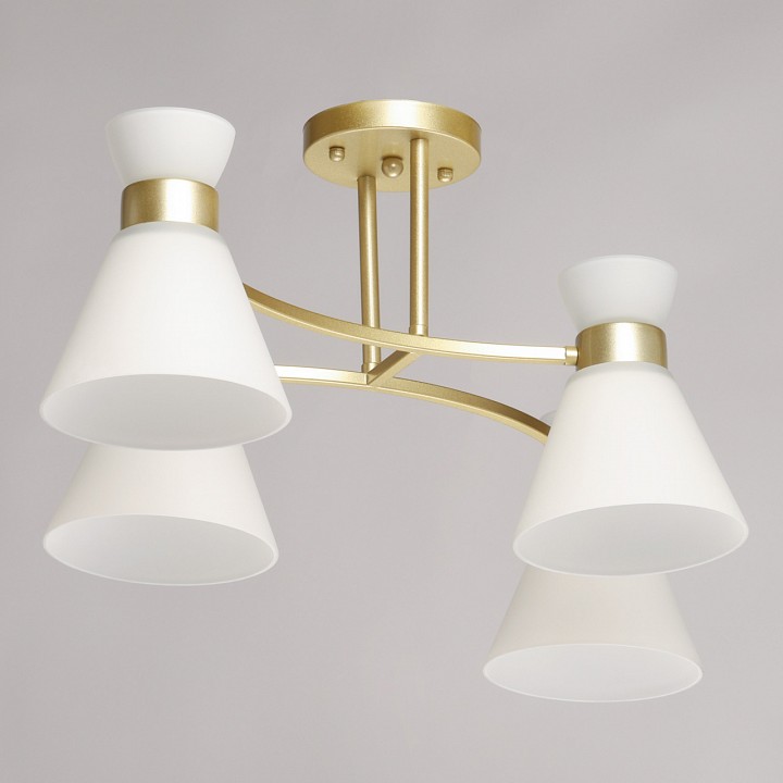 Люстра на штанге De City Дэла 4 лампы E14 635015704