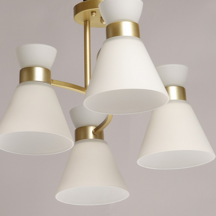 Люстра на штанге De City Дэла 4 лампы E14 635015704