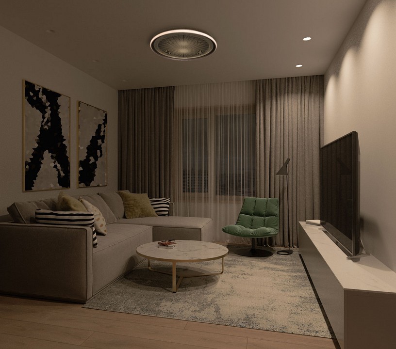 Накладной светильник DeMarkt Норден 7 660014501