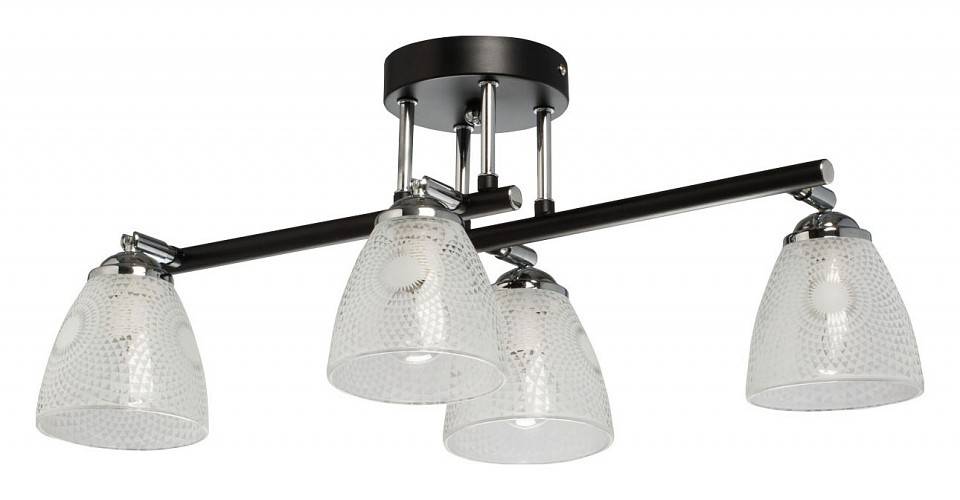 Люстра на штанге De City Тетро 4x60 Вт E27 673017204