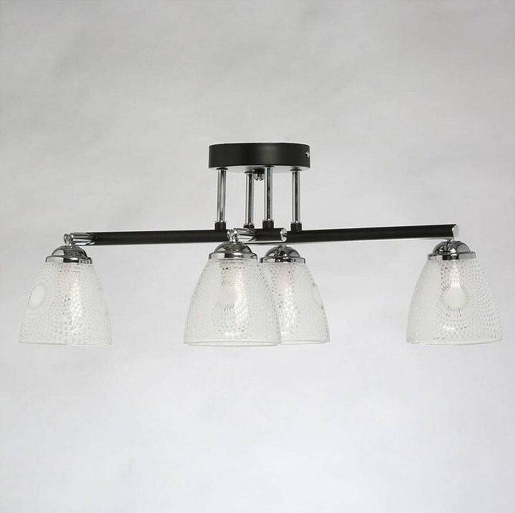 Люстра на штанге De City Тетро 4x60 Вт E27 673017204