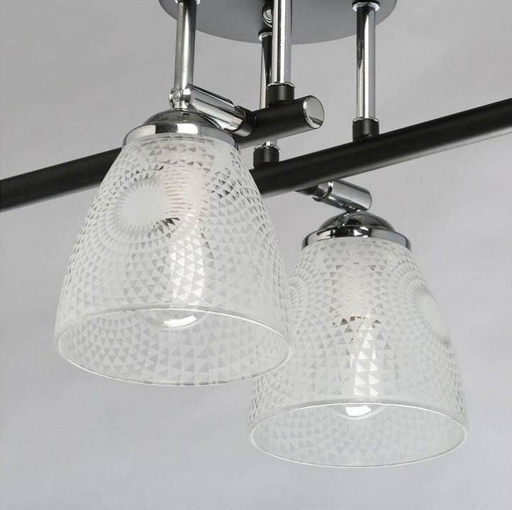 Люстра на штанге De City Тетро 4x60 Вт E27 673017204