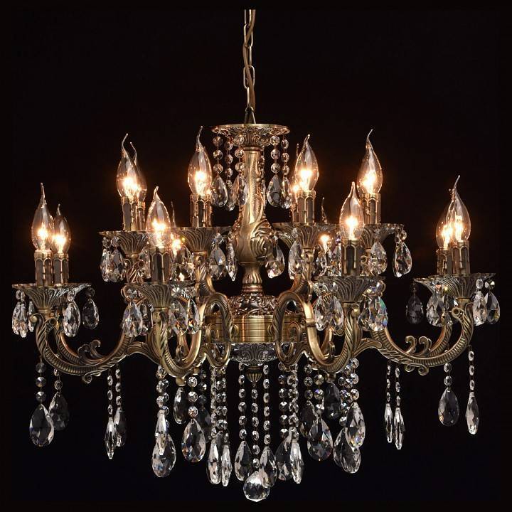 Подвесная люстра MW-Light Тоскана 1 16x40 Вт E14 685010216