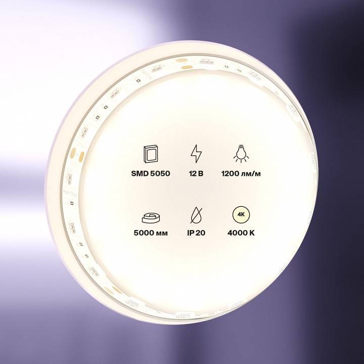 Лента светодиодная Maytoni Led strip 14.4 Вт/м 12 В 4000 К IP20 5 м 10129