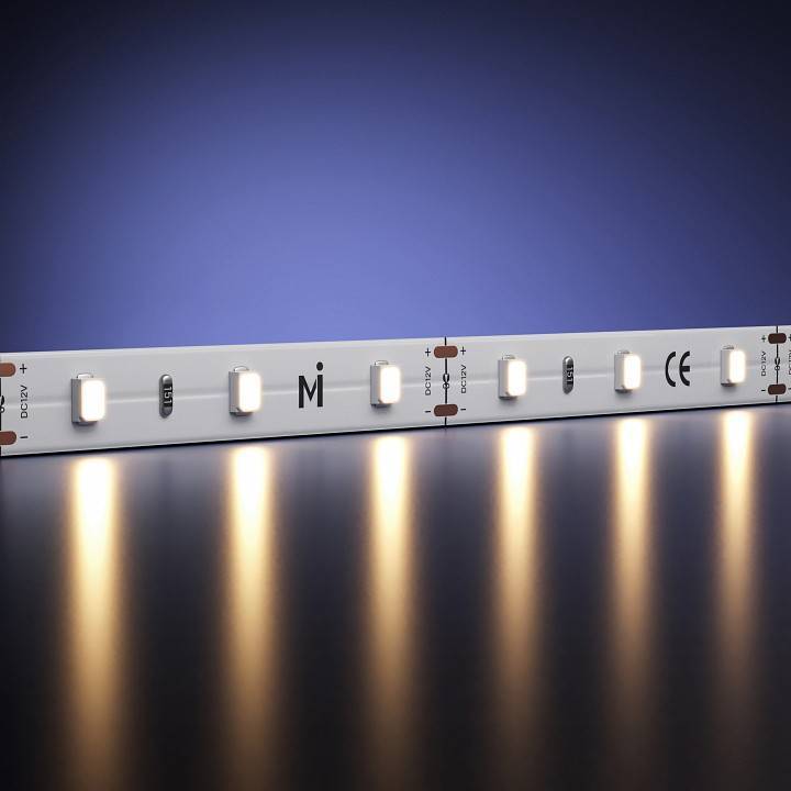 Лента светодиодная Maytoni 12V 7.2 Вт/м 3000K IP20 5 м 201017