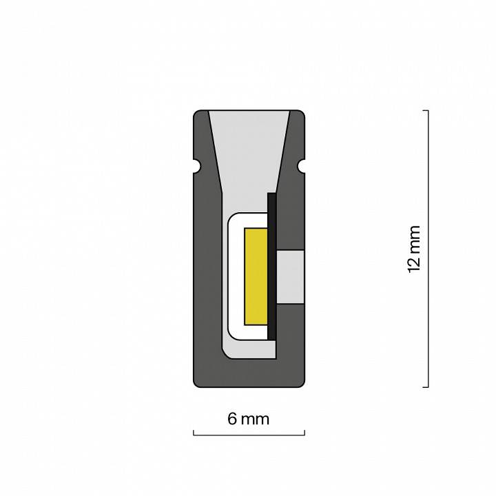 Светодиодная лента Maytoni 24 В 2835 120 LED/м 4000 K IP65 432030