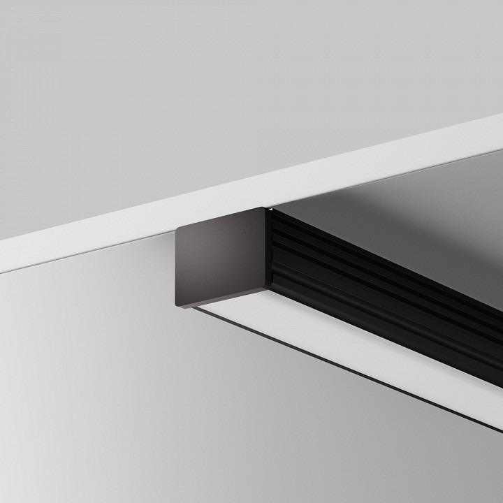 Заглушка для профиля Maytoni TRA002P черная 642022