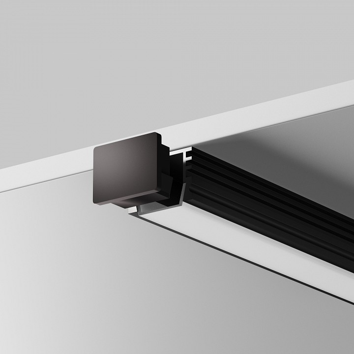 Заглушка для профиля Maytoni TRA002P черная 642022