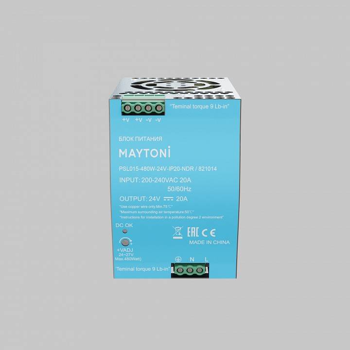 Блок питания Maytoni PSL015 24V 200W IP20 821014