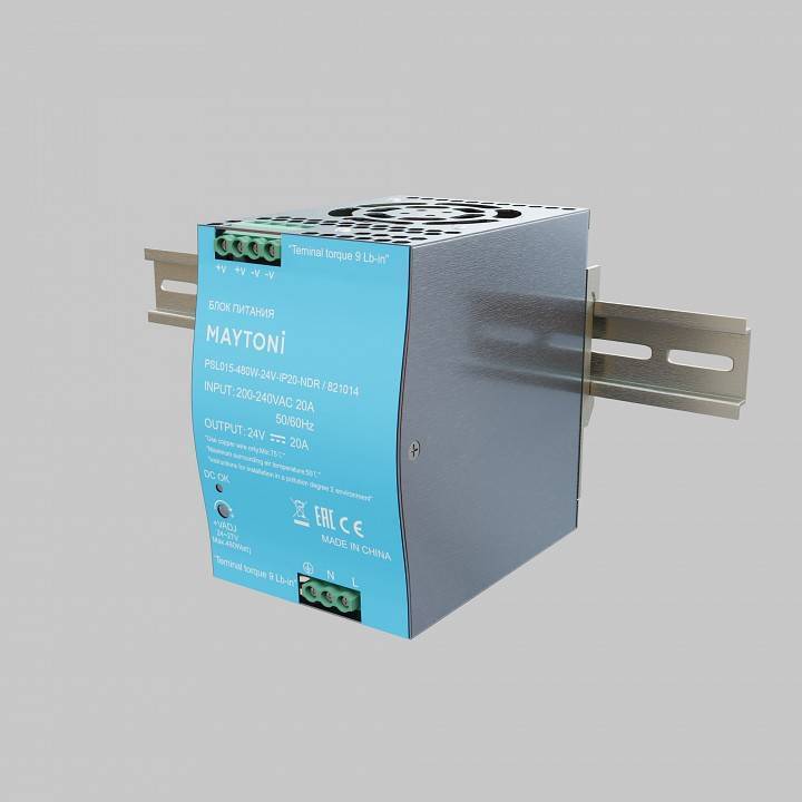 Блок питания Maytoni PSL015 24V 200W IP20 821014