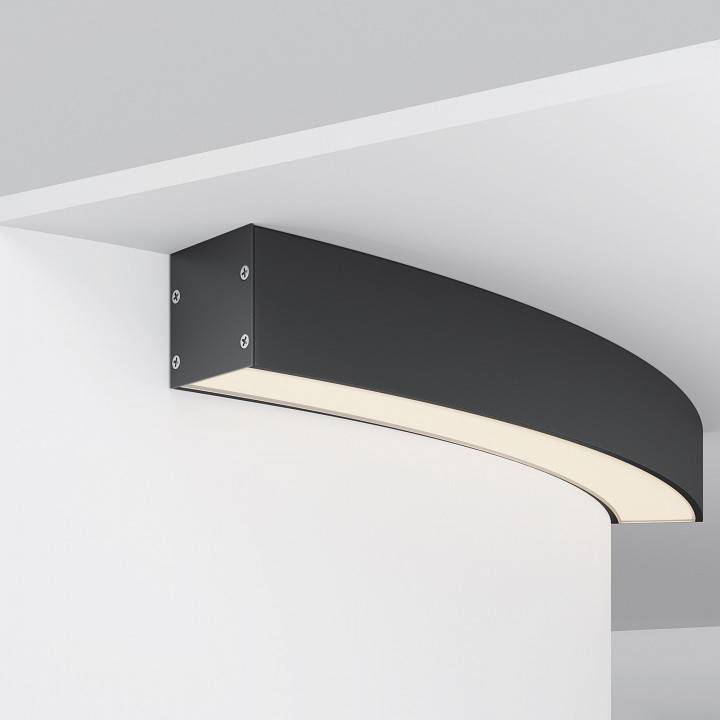 Профиль накладной Maytoni Led strip 45° 0.8 м ALM-3535R-B-D-45°-0.8M