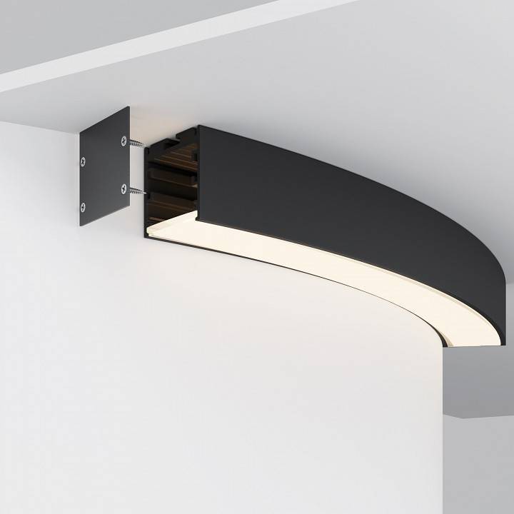 Профиль накладной Maytoni Led strip 45° 0.8 м ALM-3535R-B-D-45°-0.8M