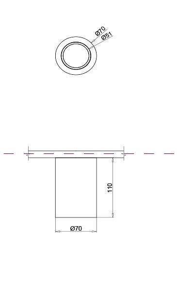 Накладной светильник Maytoni Conik gyps C003CW-01W