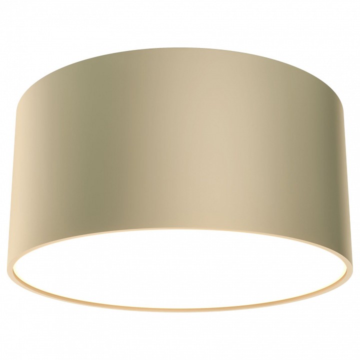 Потолочный светильник Maytoni Zon LED 12 Вт 3000 К матовое золото C032CL-L12MG3K