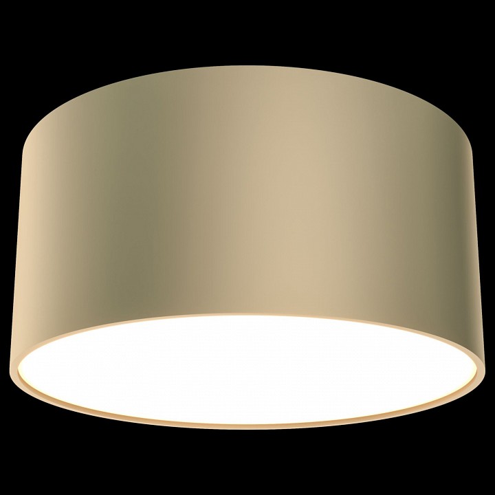 Потолочный светильник Maytoni Zon LED 12 Вт 3000 К матовое золото C032CL-L12MG3K