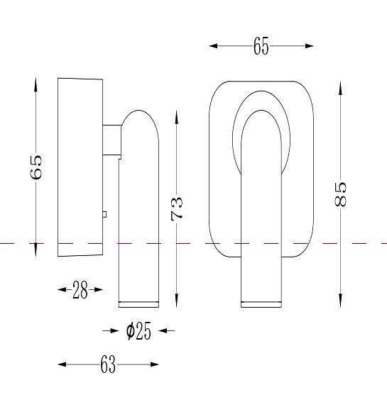 Спот Maytoni Mirax C039WL-L3B3K