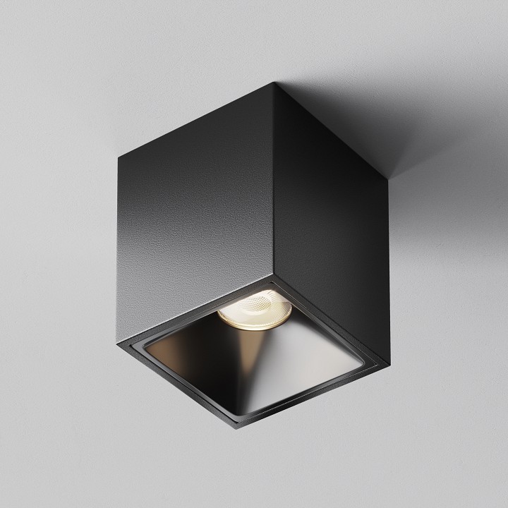 Накладной светильник Alfa LED C065CL-8W4K-SQ-B