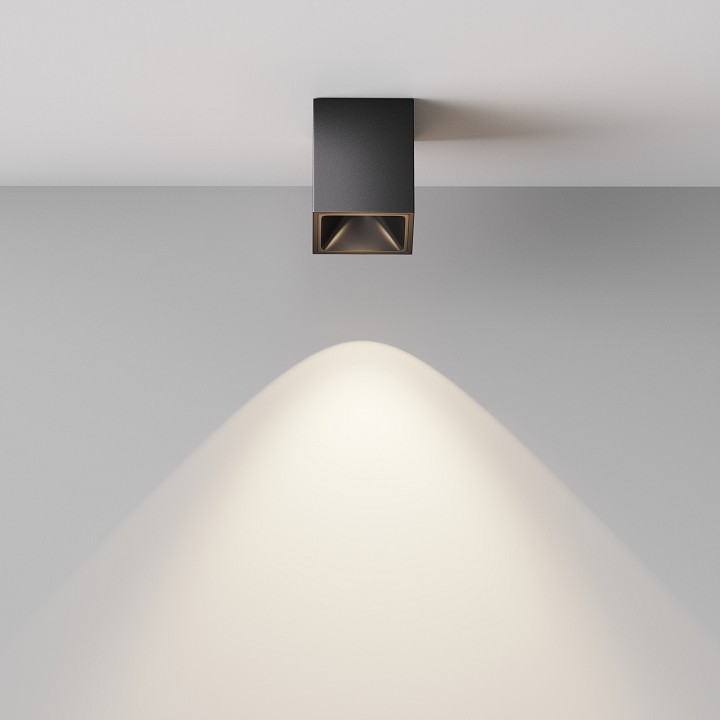 Накладной светильник Alfa LED C065CL-8W4K-SQ-B