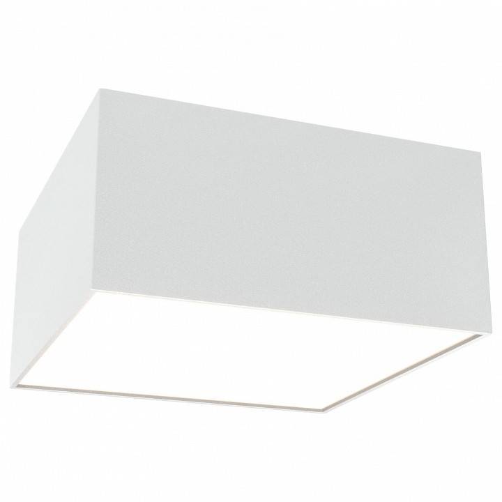 Накладной светильник Maytoni Zon LED 12 Вт 3000K белый квадратный C067CL-L12W3K