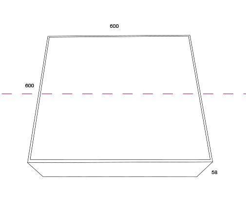 Накладной светильник Maytoni Zon 96 Вт 4000K черный C067CL-L96B4K