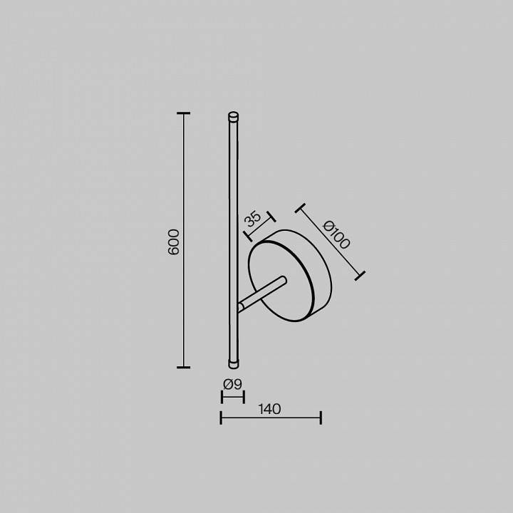 Бра Maytoni Elegant C085WL-L7BS2.7K