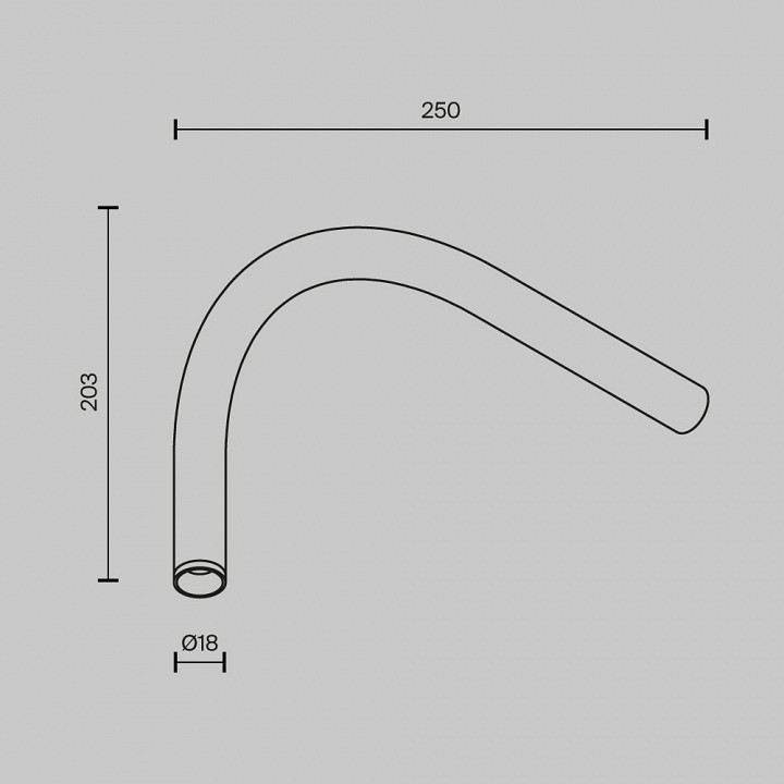 Модульный светильник Maytoni Eye C104WL-3W3-6K-B