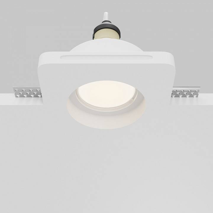 Встраиваемый светильник Maytoni Gyps Modern DL002-GU10-01-W