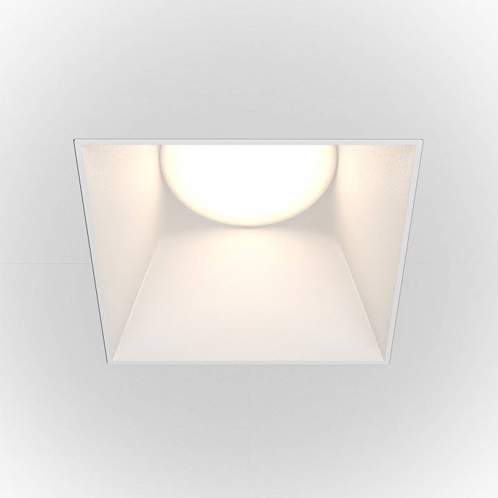 Встраиваемый светильник Maytoni Share DL051-01-GU10-SQ-W