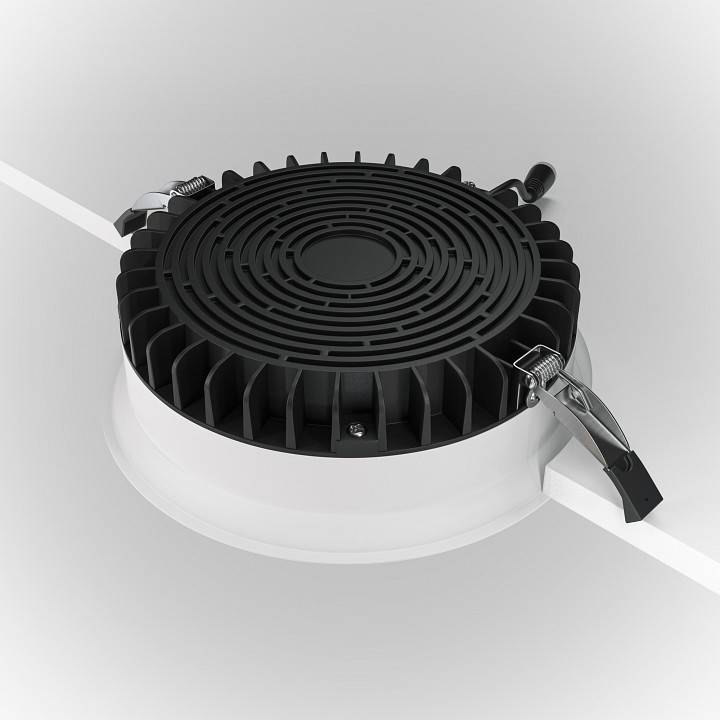 Встраиваемый светильник Maytoni Okno 24 Вт 4000K белый DL055-24W4K-W