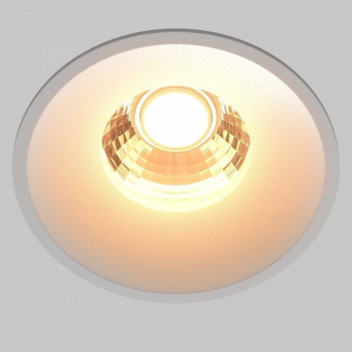 Встраиваемый светильник Maytoni Round DL058-12W2.7K-W