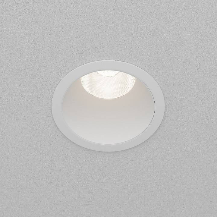 Встраиваемый светильник Maytoni Dip 15 Вт 4000 К белый DL118-15W-4K-W