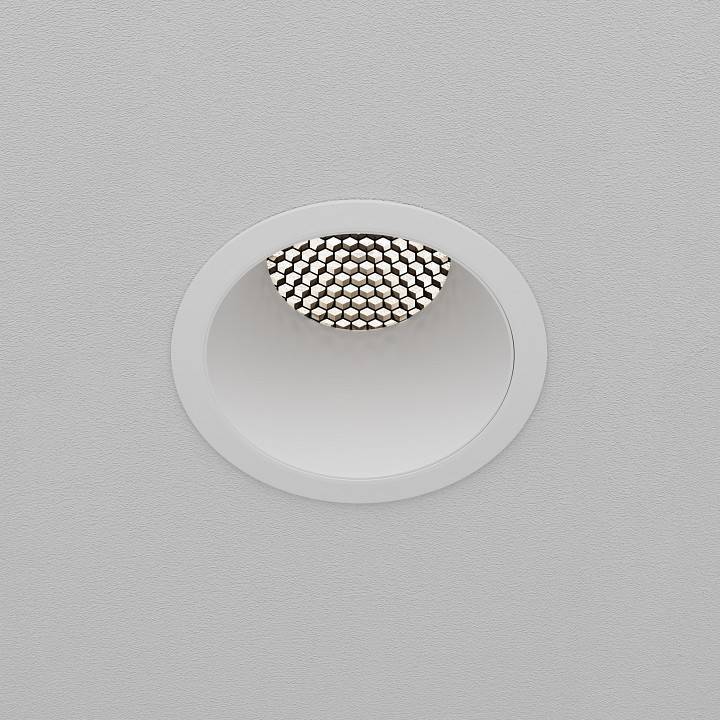 Встраиваемый светильник Maytoni Dip 15 Вт 4000 К белый DL118-15W-4K-W