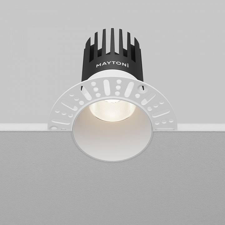 Встраиваемый светильник Maytoni Dip DL122-15W-4K-TRS-W
