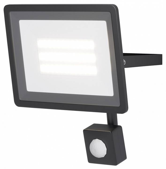 Прожектор светодиодный Maytoni Flood 30 Вт 4000 К с датчиком движения FL001-L30B4KSR
