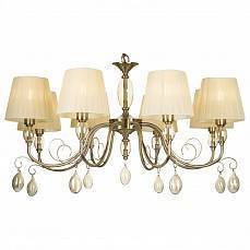 Подвесная люстра Freya Peta 8 ламп FR2004PL-08BZ